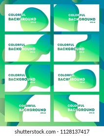 Presentation. Vector background with bright colors and minimalistic design.