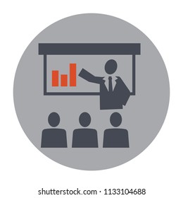presentation  vector icon