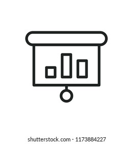 presentation vector icon