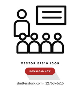 Presentation vector icon