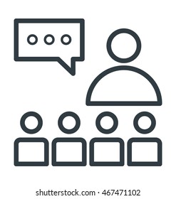 Presentation Vector Icon