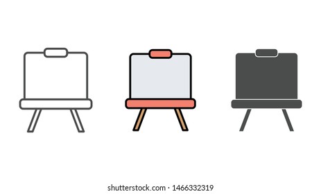 Presentation vector icon sign symbol