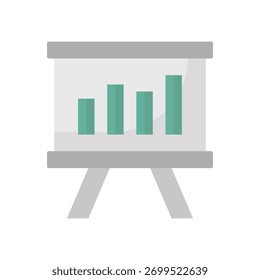 Presentation Vector Icon which can easily modify or edit
