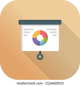 presentation Vector illustration on a transparent background.Premium quality symmbols.Vector line flat icon for concept and graphic design.
