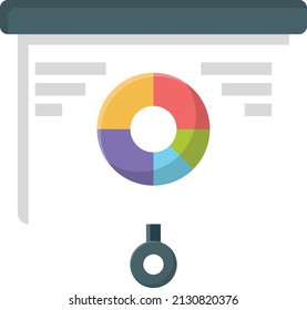 presentation Vector illustration on a transparent background.Premium quality symmbols.Vector line flat icon for concept and graphic design.
