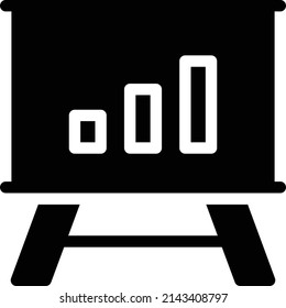 presentation Vector illustration on a transparent background.Premium quality symmbols.Glyphs vector icon for concept and graphic design.