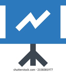 Presentación Ilustración vectorial sobre un fondo transparente.Símbolos de calidad premium.Icono vector glifos para el diseño de concepto y gráfico. 
