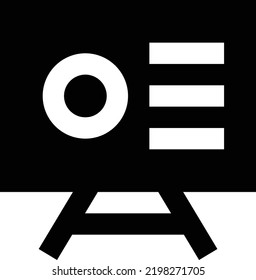 presentation Vector illustration on a transparent background.Premium quality symbols.Glyphs vector icon for concept and graphic design.