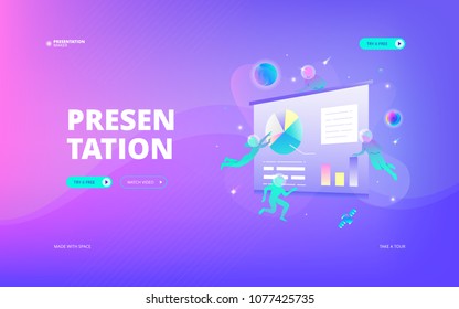 Presentation web banner