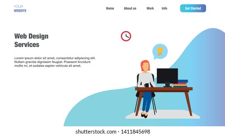 presentation web illustration elements draw 