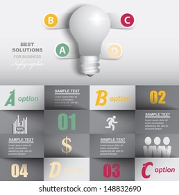 presentation of your ideas / modern vector template