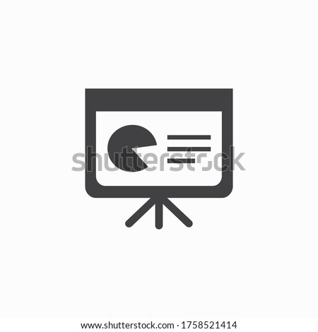 presentation-alt icon multimedia presentation icon for business