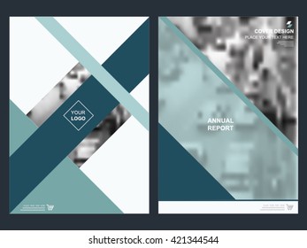 Presentation.Annual report brochure flyer design template vector, Leaflet cover abstract flat background, layout in A4 size