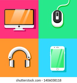 Presented technique in a minimalist style.