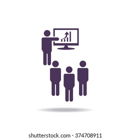 Presenting Increment  icon