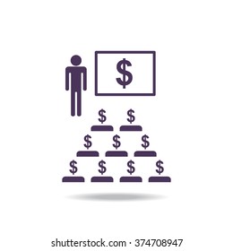 Presenting Increment  icon