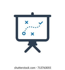 Presenting Strategic Planning Icon