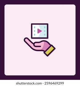 Presenting visual media content and video concept design resource