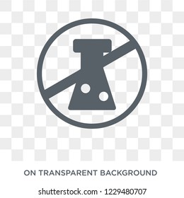 Preservatives icon. Trendy flat vector Preservatives icon on transparent background from Cleaning collection. 