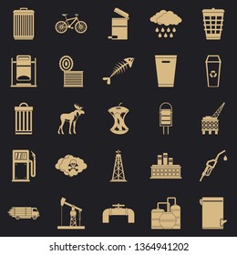 Preserve icons set. Simple set of 25 preserve vector icons for web for any design