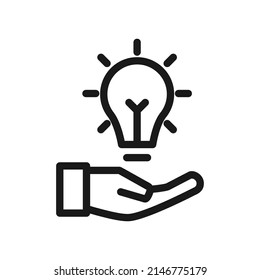 Preserve idea icon vector illustration template.