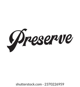 preserve text on white background.