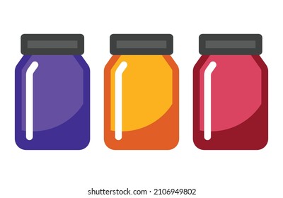 Preserves and Jellies in Glass Canning Jars