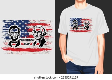 President Day, 20 February. This T-shirt make for president day special.