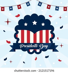 president day cartel with emblem