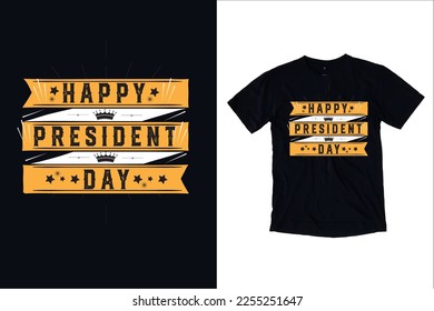 President Day t shirt Design template