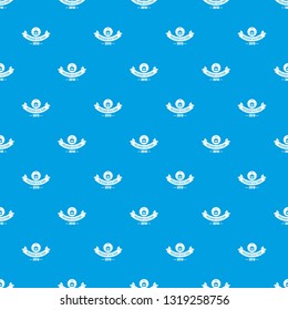President debate pattern vector seamless blue repeat for any use