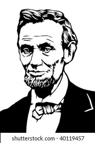 President Lincoln Illustration