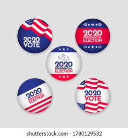 Presidential Election 2020 United States Vector Template Design Illustration