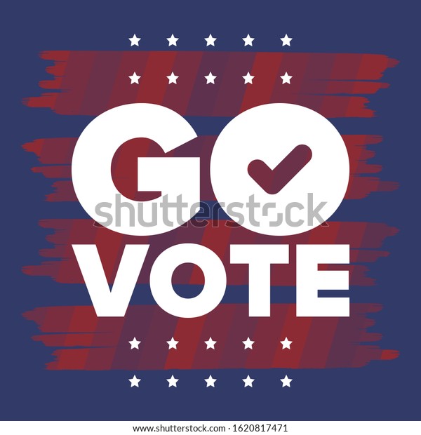 Presidential Election 2020 in United\
States. Vote day, November 3. US Election. Patriotic american\
element. Poster, card, banner and background. Vector\
illustration