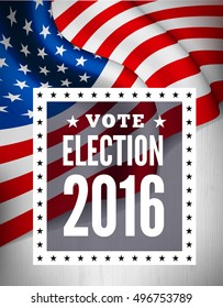 Presidential election in USA.