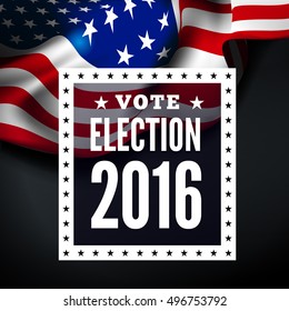 Presidential election in USA.