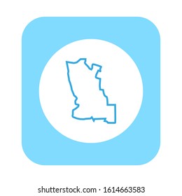 presidential pathways country region map of the country of Georgia