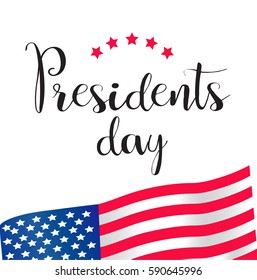 President's Day America  vector