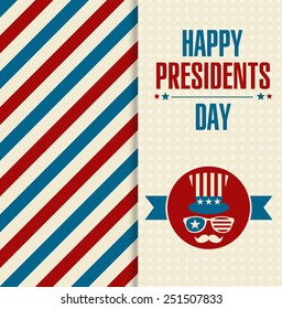 Presidents day background.
