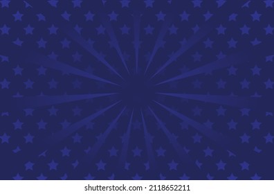 Presidents day background. Abstract background with American flag elements in red and blue colors, and Copy Space Area.