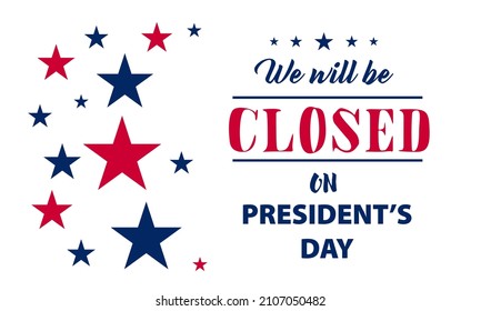 President's Day Background Design. Banner, Poster, Greeting Card. Vector Illustration.