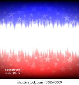 Presidents day background united states stars illustration vector