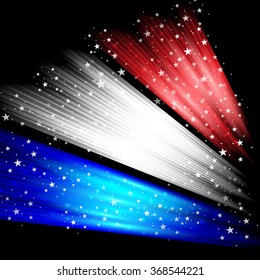 Presidents day background united states stars illustration vector