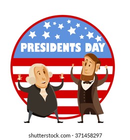 Presidents day banner