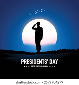 presidents' day. presidents' day creative banner, poster, social media post, postcard, background, backdrop, web banner, greetings card, template, cover design etc.