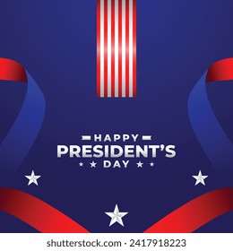 presidents day design illustration collection