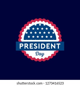 Presidents Day Illustration Poster Background