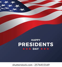 President's Day Poster Background Design.