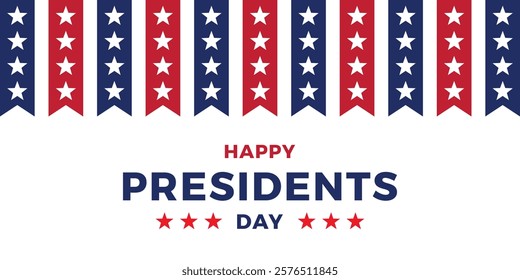 President's Day Poster Background Design.