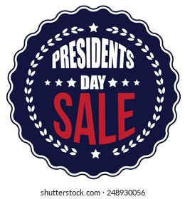 Presidents Day sale Icon Insignia Set EPS 10 vector royalty free stock illustration perfect for ads, posters, marketing, blog, website